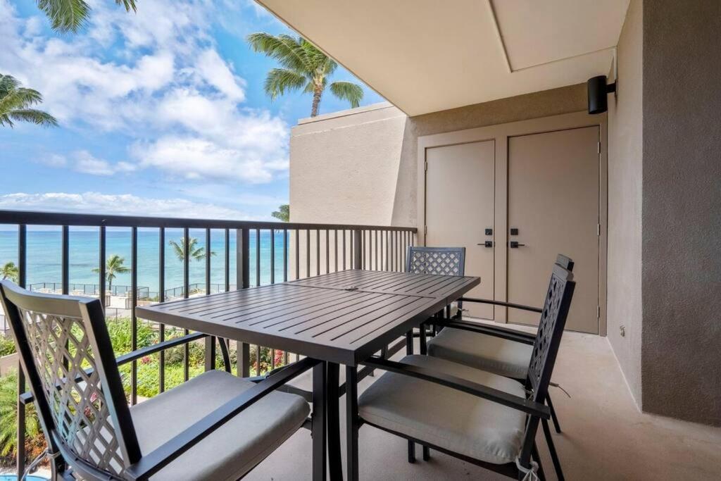 Apartamento Hale Ono Loa 403- Top Floor, Ocean View, & Complete Modern Remodel Kahana Exterior foto